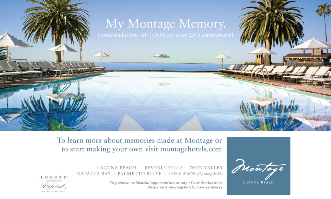 My Montage Memories print ad creative for the Montage Hotel Resort in Laguna Beach, Ca.
