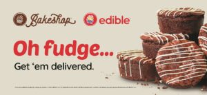 edible arrangements outdoor billboard creative for their bakeshop brownies