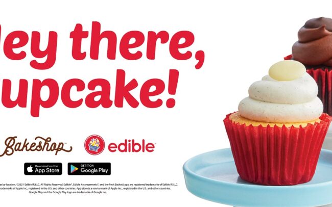 edible arrangements outdoor billboard creative for cupcakes launch