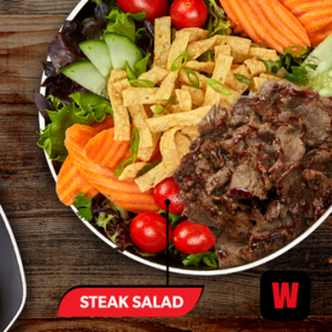 waba grill steak salad