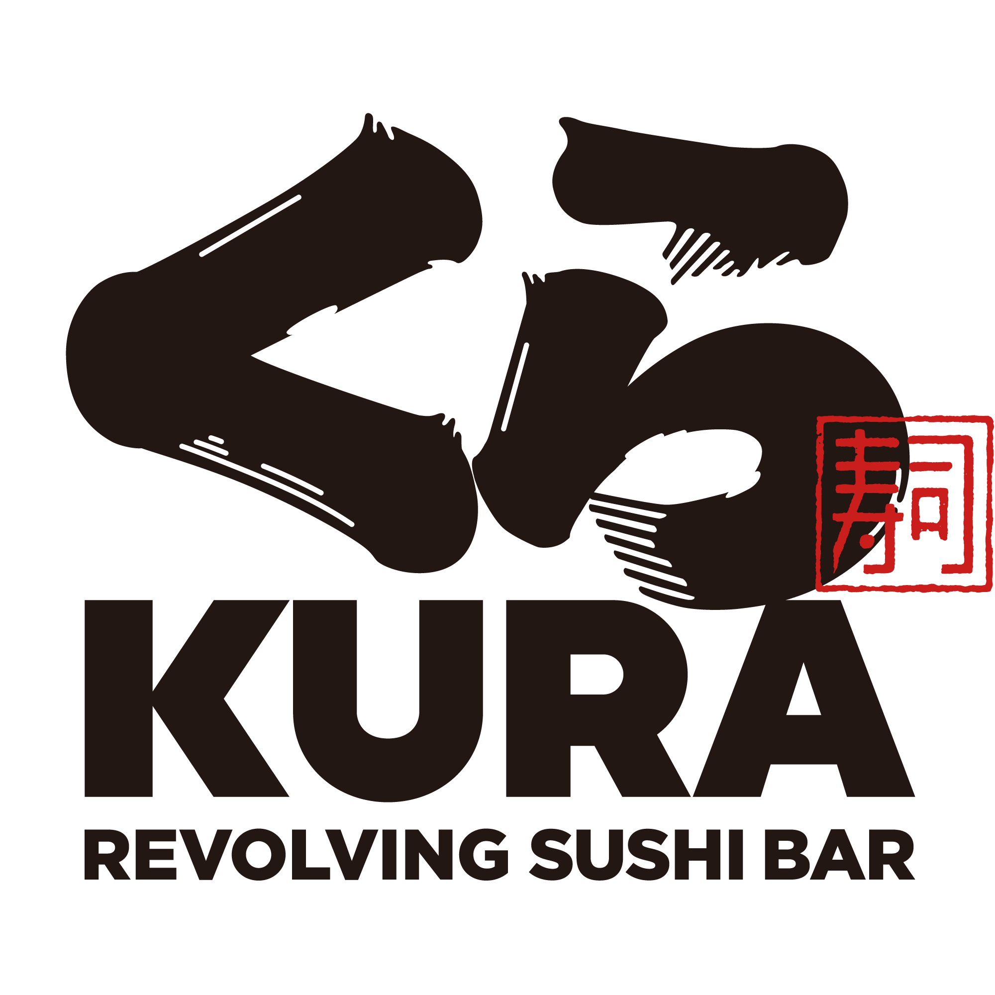 kura revolving sushi bar logo